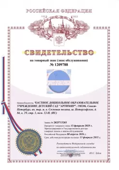 Сертификат филиала Петергофское 84к19 стр 1
